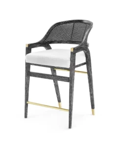 Bungalow 5 Edward Counter Stool Black New Arrivals