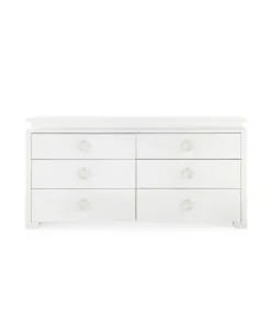 Bungalow 5 Elina Extra Large 6 Drawer Dresser White New Arrivals 19 Bungalow 5 Elina Extra Large 6 Drawer Dresser White New Arrivals