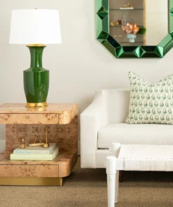 Bungalow 5 Emil Two Drawer Side Table Burl