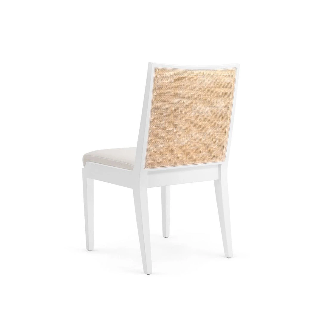 Bungalow 5 New Arrivals Ernest Side Chair White 5 Bungalow 5 New Arrivals Ernest Side Chair White