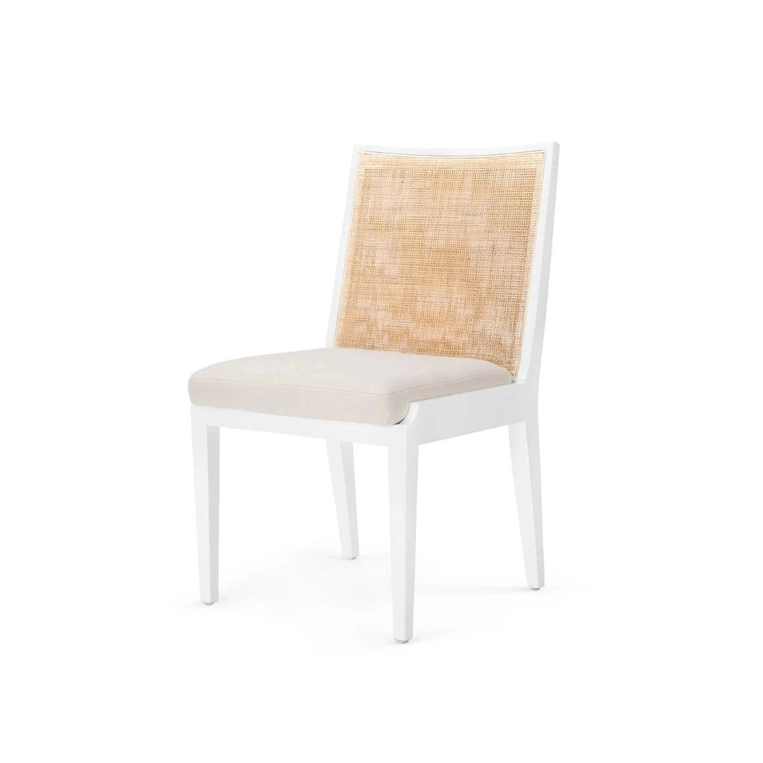 Bungalow 5 New Arrivals Ernest Side Chair White 3 Bungalow 5 New Arrivals Ernest Side Chair White