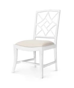 Bungalow 5 New Arrivals Evelyn Side Chair White