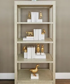 Bungalow 5 New Arrivals Finch Statue Pair Gold