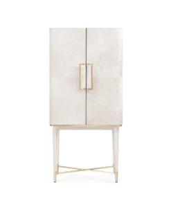 Bungalow 5 Florian Tall Bar Cabinet White