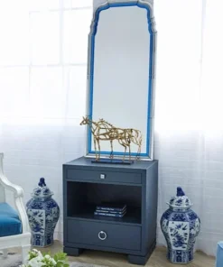 Bungalow 5 New Arrivals Frances 2 Drawer Side Table Navy Blue 18 Bungalow 5 New Arrivals Frances 2 Drawer Side Table Navy Blue