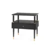 Bungalow 5 Gabriel 1 Drawer Side Table Espresso
