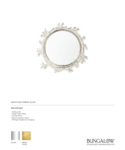 Bungalow 5 Ganymede Mirror Silver 13 Bungalow 5 Ganymede Mirror Silver