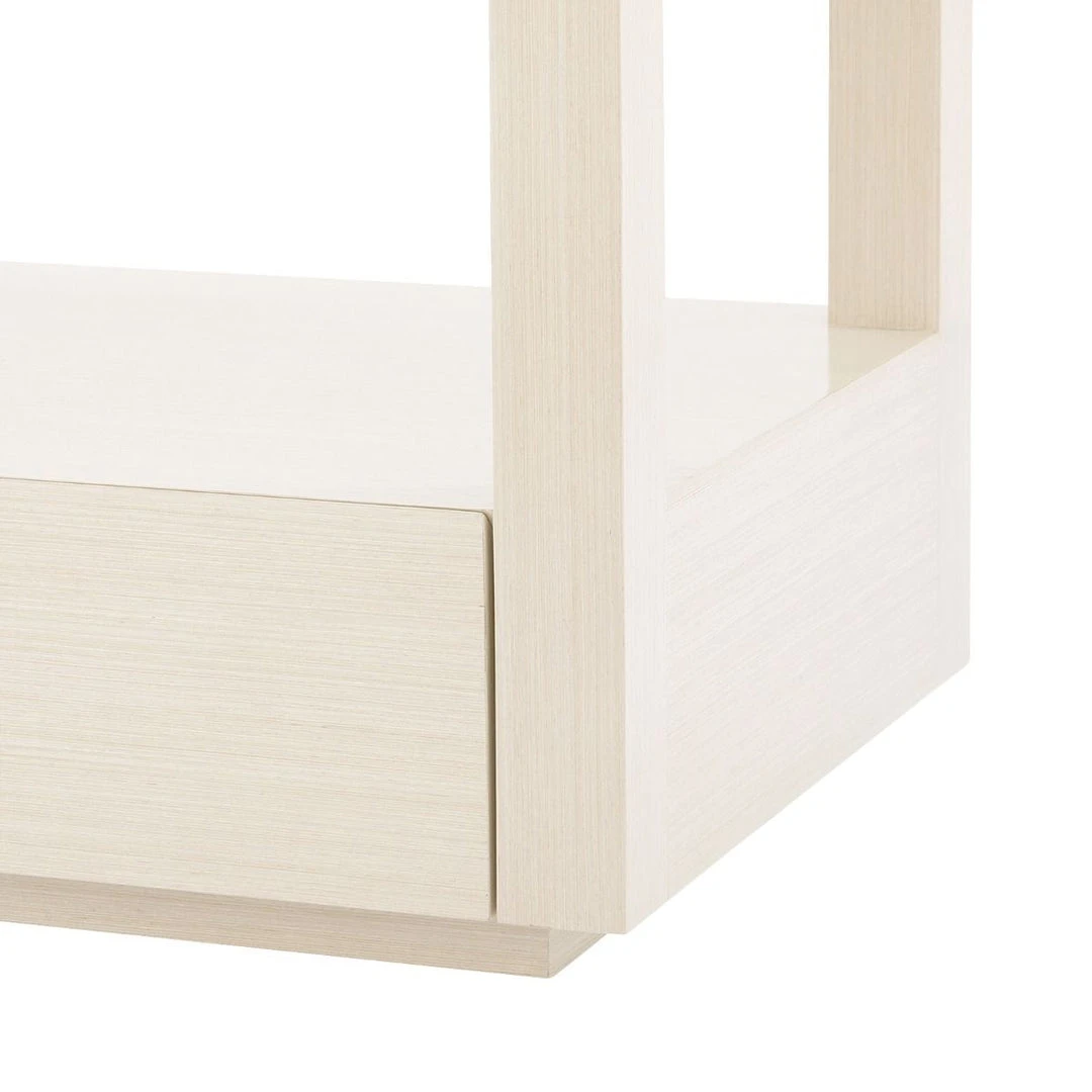 Bungalow 5 Gavin 1 Drawer Side Table Blanched Oak 6 Bungalow 5 Gavin 1 Drawer Side Table Blanched Oak