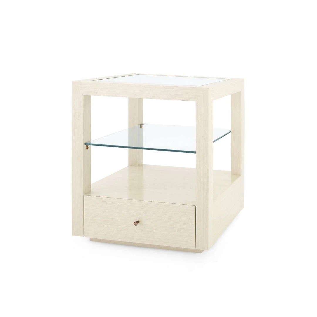 Bungalow 5 Gavin 1 Drawer Side Table Blanched Oak 3 Bungalow 5 Gavin 1 Drawer Side Table Blanched Oak