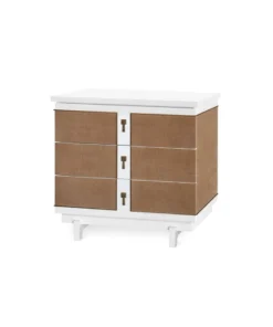 Bungalow 5 New Arrivals Grant Three Drawer Side Table