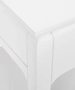 Bungalow 5 Harlow 1 Drawer Side Table White New Arrivals