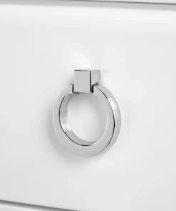 Bungalow 5 Harlow 1 Drawer Side Table White New Arrivals