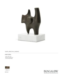 Bungalow 5 New Arrivals Henry Large Statue Bronze