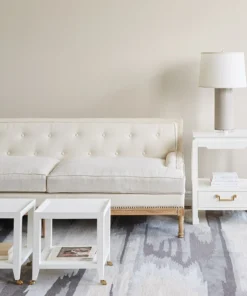 Bungalow 5 Isadora Tea Table White