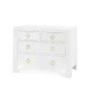Bungalow 5 Jacqui Large 4 Drawer White New Arrivals