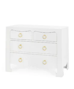 Bungalow 5 Jacqui Large 4 Drawer White New Arrivals
