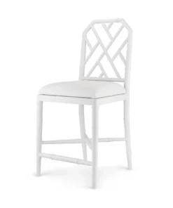 Bungalow 5 New Arrivals Jardin Counter Stool White