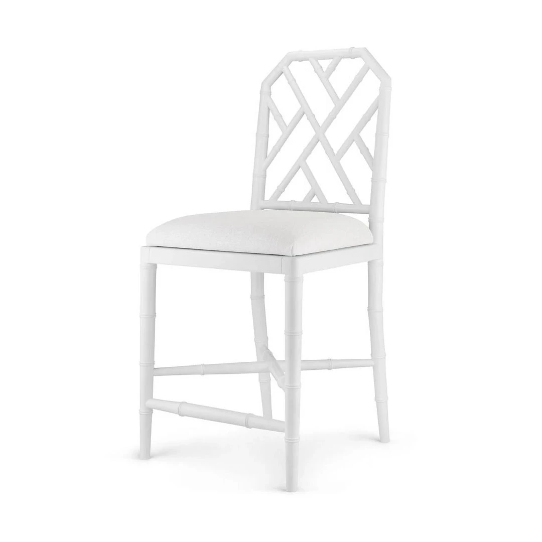 Bungalow 5 New Arrivals Jardin Counter Stool White 3 Bungalow 5 New Arrivals Jardin Counter Stool White