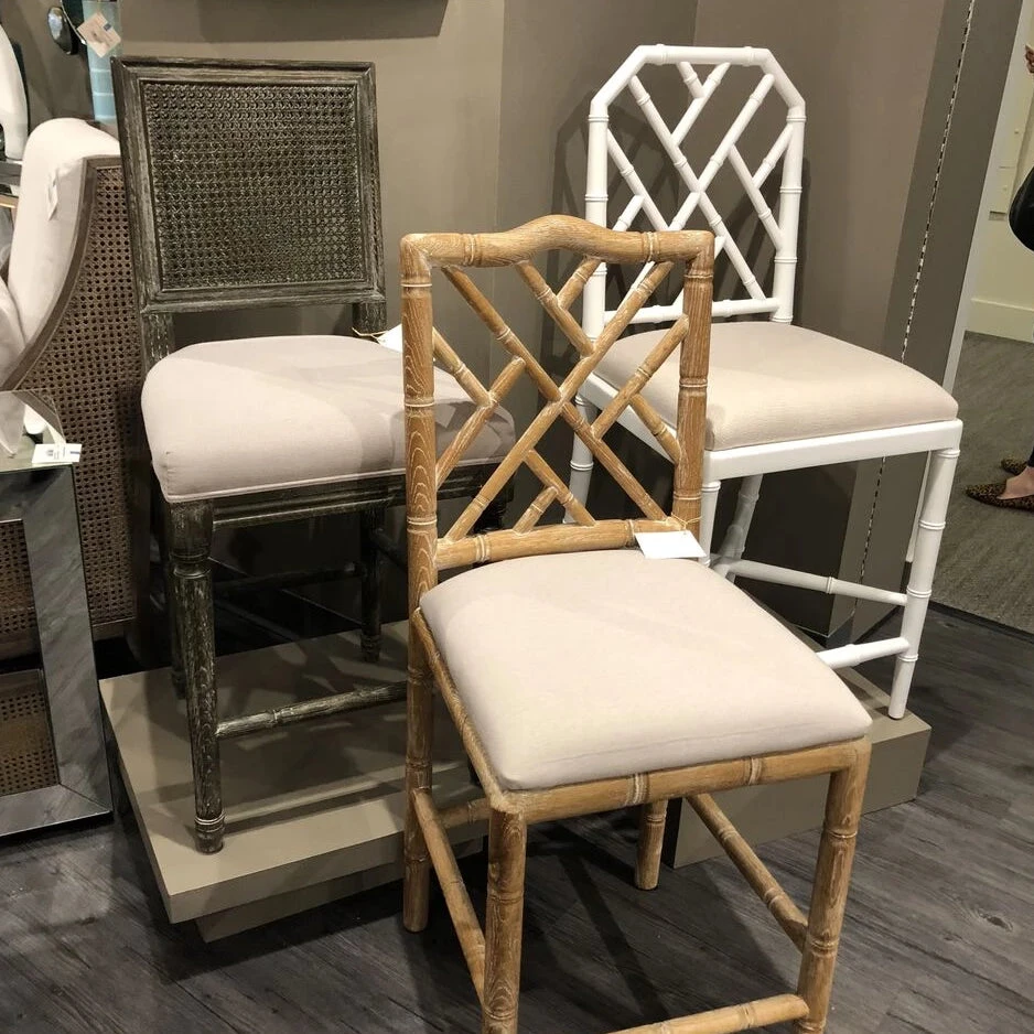Bungalow 5 New Arrivals Jardin Counter Stool White 5 Bungalow 5 New Arrivals Jardin Counter Stool White