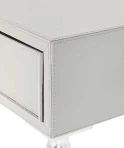 Bungalow 5 New Arrivals Jolene 1 Drawer Side Table Gray 15 Bungalow 5 New Arrivals Jolene 1 Drawer Side Table Gray