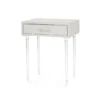 Bungalow 5 New Arrivals Jolene 1 Drawer Side Table Gray