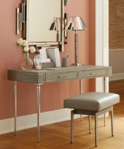 Bungalow 5 New Arrivals Jolene Desk Gray