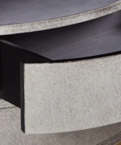 Bungalow 5 Julius 2 Drawer Side Table Gray New Arrivals