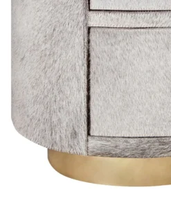 Bungalow 5 Julius 2 Drawer Side Table Gray New Arrivals