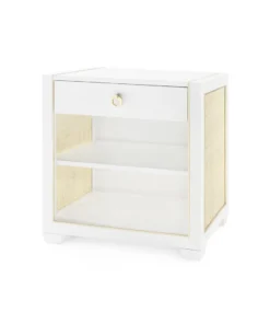 Bungalow 5 Karen 1 Drawer Side Table White