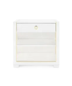 Bungalow 5 Karen 1 Drawer Side Table White