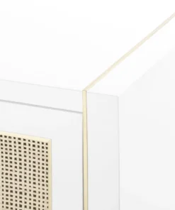 Bungalow 5 Karen 4 Door Cabinet White New Arrivals 19 Bungalow 5 Karen 4 Door Cabinet White New Arrivals