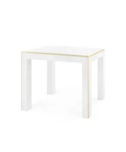 Bungalow 5 New Arrivals Lauren Side Table White
