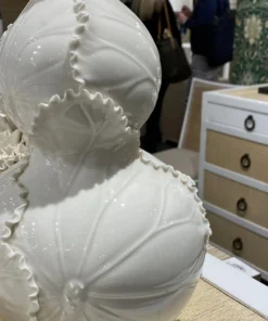 Bungalow 5 New Arrivals Lotus Double Gourd Vase White