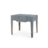 Bungalow 5 New Arrivals Madeline 1 Drawer Side Table Navy Blue 1 Bungalow 5 New Arrivals Madeline 1 Drawer Side Table Navy Blue