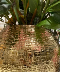 Bungalow 5 New Arrivals Mali Medium Cache Pot Brass