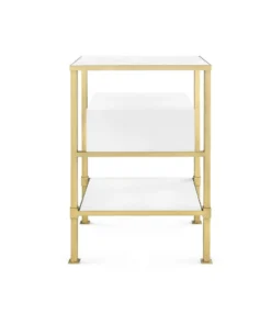 Bungalow 5 Marcel 1 Drawer Side Table White
