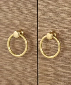 Bungalow 5 New Arrivals Meredith Extra Large 4 Door Cabinet Brown