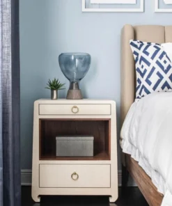 Bungalow 5 Ming 2 Drawer Side Table Natural New Arrivals