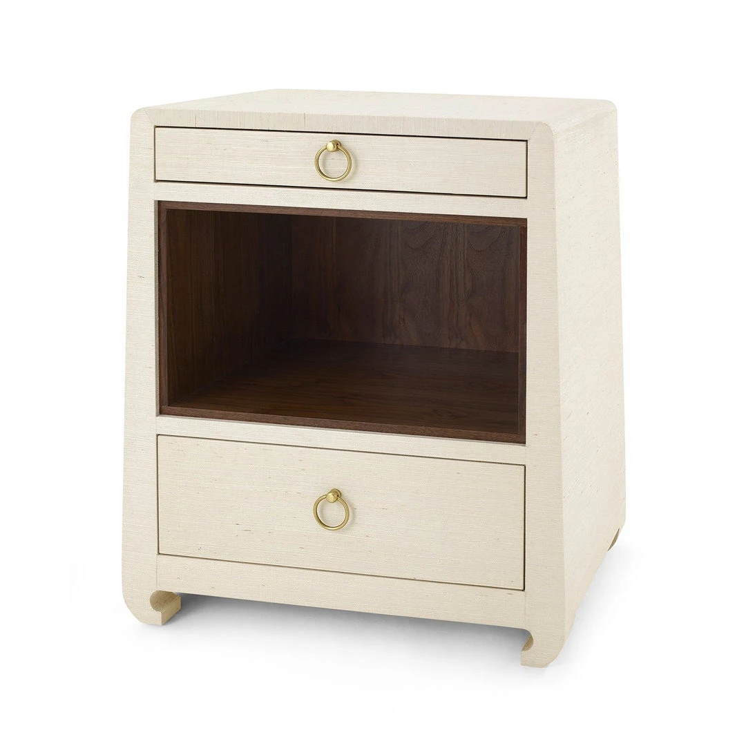 Bungalow 5 Ming 2 Drawer Side Table Natural New Arrivals 3 Bungalow 5 Ming 2 Drawer Side Table Natural New Arrivals