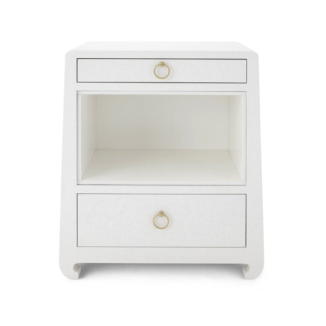 Bungalow 5 Ming 2 Drawer Side Table White New Arrivals 12 Bungalow 5 Ming 2 Drawer Side Table White New Arrivals