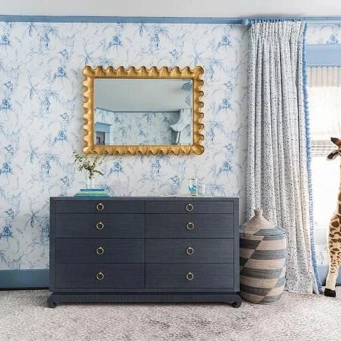 Bungalow 5 New Arrivals Ming Extra Large 8 Drawer Dresser Navy 5 Bungalow 5 New Arrivals Ming Extra Large 8 Drawer Dresser Navy