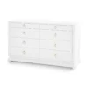 Bungalow 5 Ming Extra Large 8 Drawer Dresser White New Arrivals 1 Bungalow 5 Ming Extra Large 8 Drawer Dresser White New Arrivals