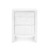 Bungalow 5 Morgan 3 Drawer Side Table White New Arrivals