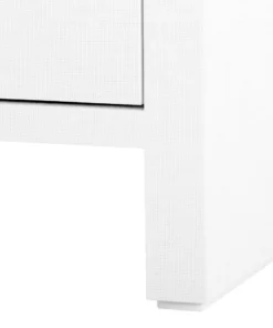 Bungalow 5 Morgan 3 Drawer Side Table White New Arrivals