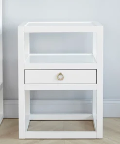 Bungalow 5 Newport One Drawer Side Table New Arrivals
