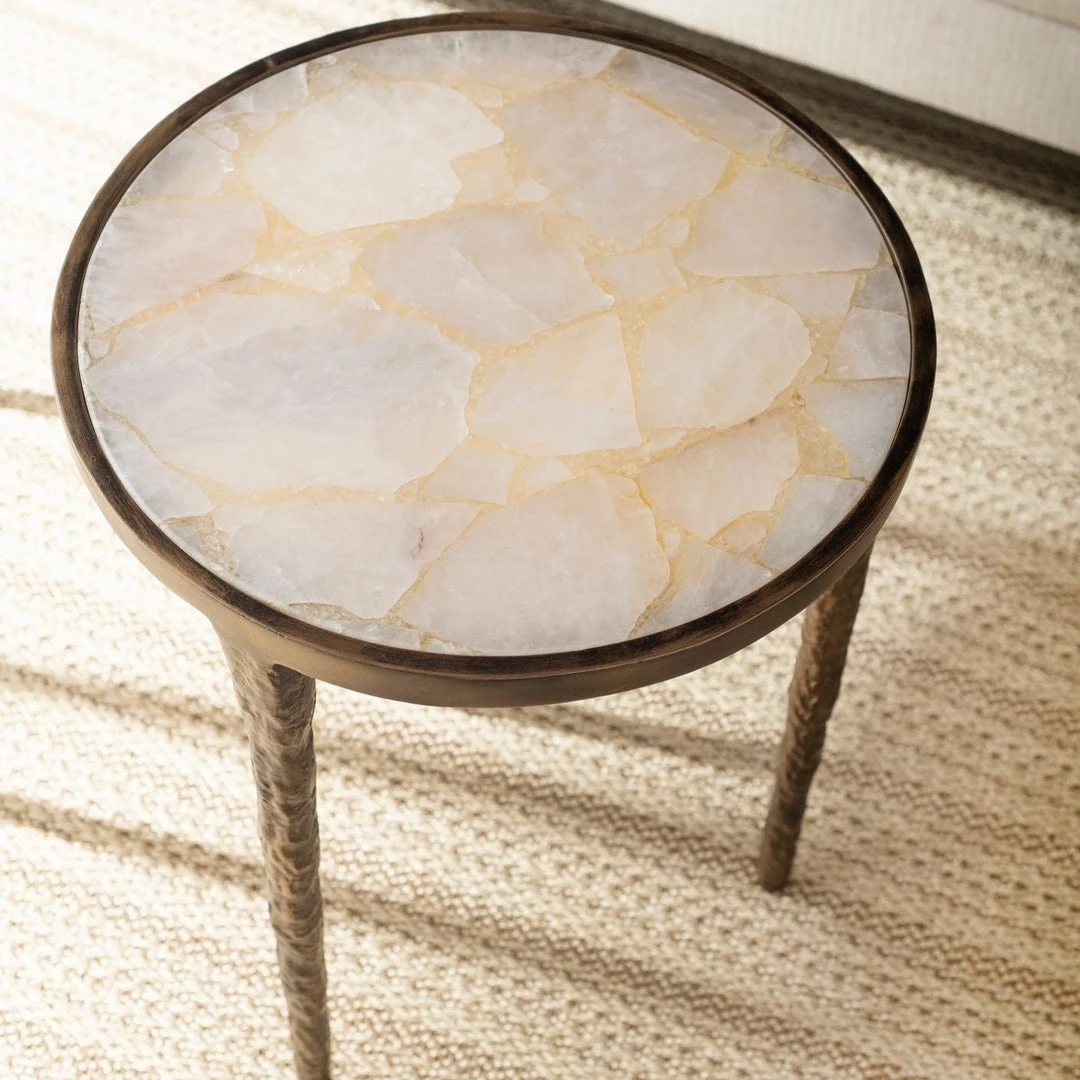 Bungalow 5 New Arrivals Nora Side Table Antique Brass 6 Bungalow 5 New Arrivals Nora Side Table Antique Brass