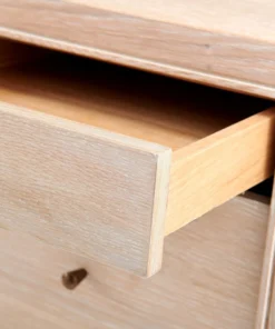 Bungalow 5 Paola Desk Bleached Cerused Oak