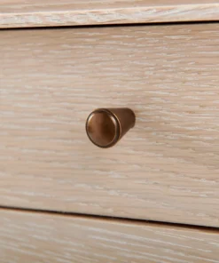 Bungalow 5 Paola Desk Bleached Cerused Oak