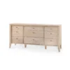 Bungalow 5 Paola Extra Large 9 Drawer Dresser Bleached Cerused Oak New Arrivals 2 Bungalow 5 Paola Extra Large 9 Drawer Dresser Bleached Cerused Oak New Arrivals
