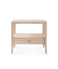 Bungalow 5 New Arrivals Paola One Drawer Side Table Bleached Cerused Oak 12 Bungalow 5 New Arrivals Paola One Drawer Side Table Bleached Cerused Oak
